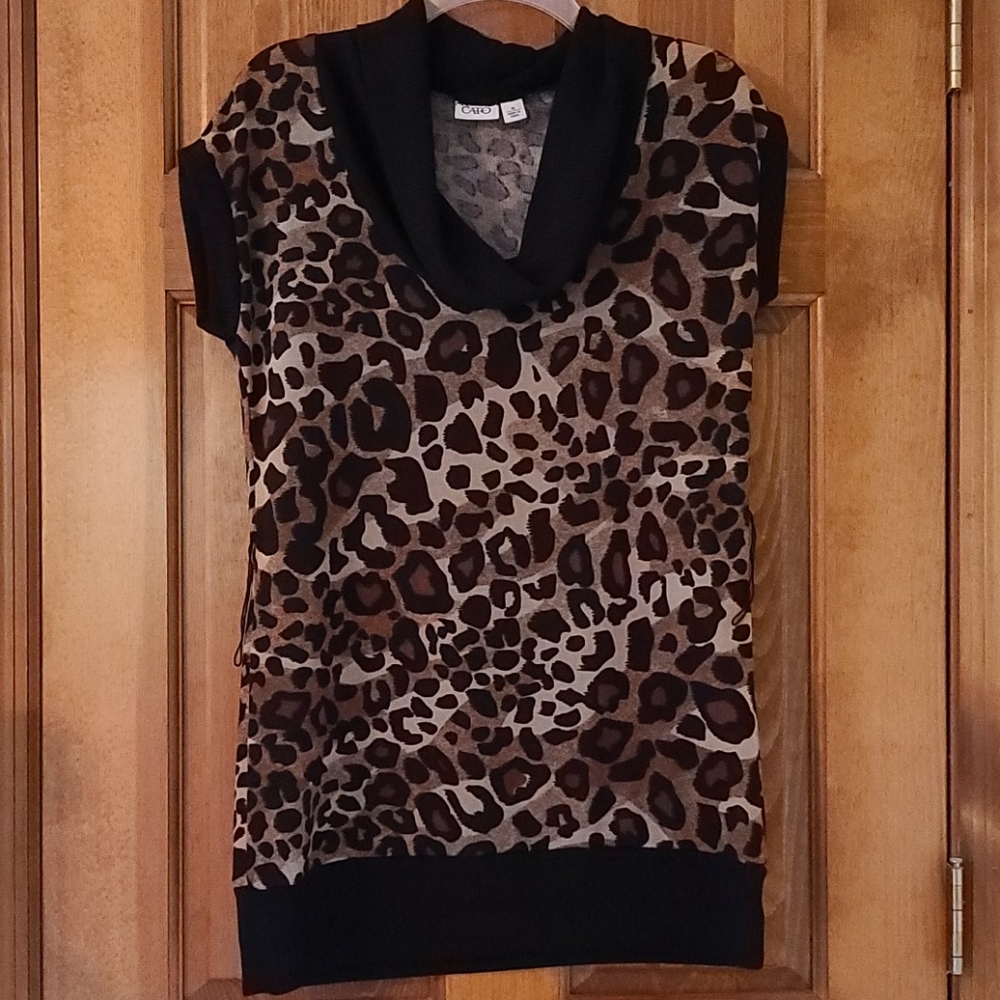 Cato cute leopard sweater